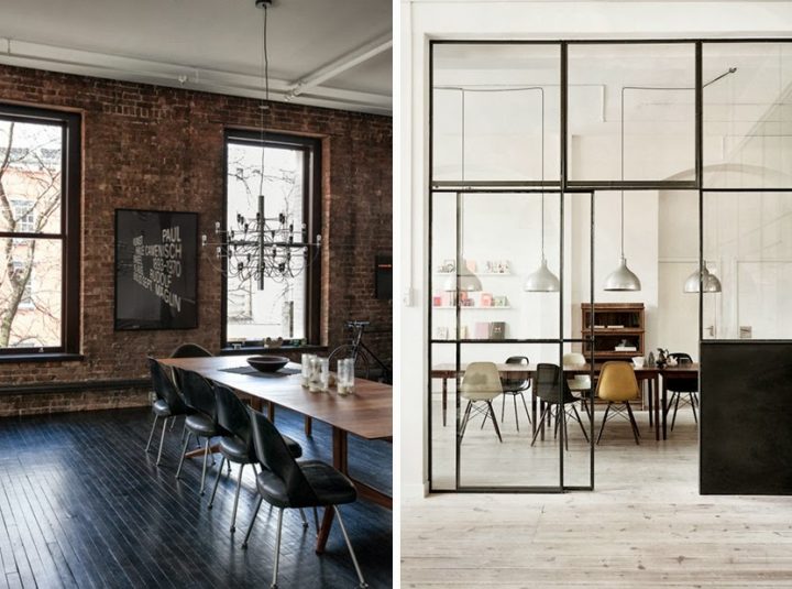 Déco Salle À Manger Industrielle pour Salle À Manger Industrielle