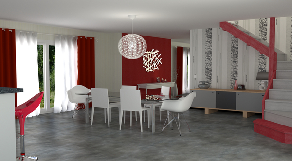 Déco Salle À Manger Rideaux serapportantà Rideaux Salle À Manger