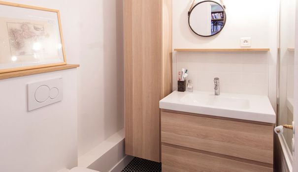 Déco Toilettes : Avant Après De Pro Pour Refaire Ses Wc dedans Refaire Ses Toilettes