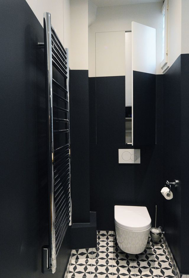 Déco Toilettes : Avant Après De Pro Pour Refaire Ses Wc encequiconcerne Placard Pour Toilette