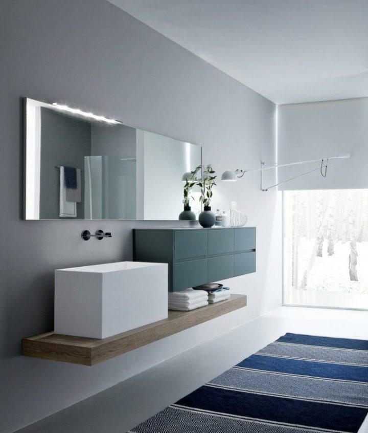 Déco Wc Et Salle De Bain : Fonctionnalité Et Fraîcheur encequiconcerne Luminaire Toilette