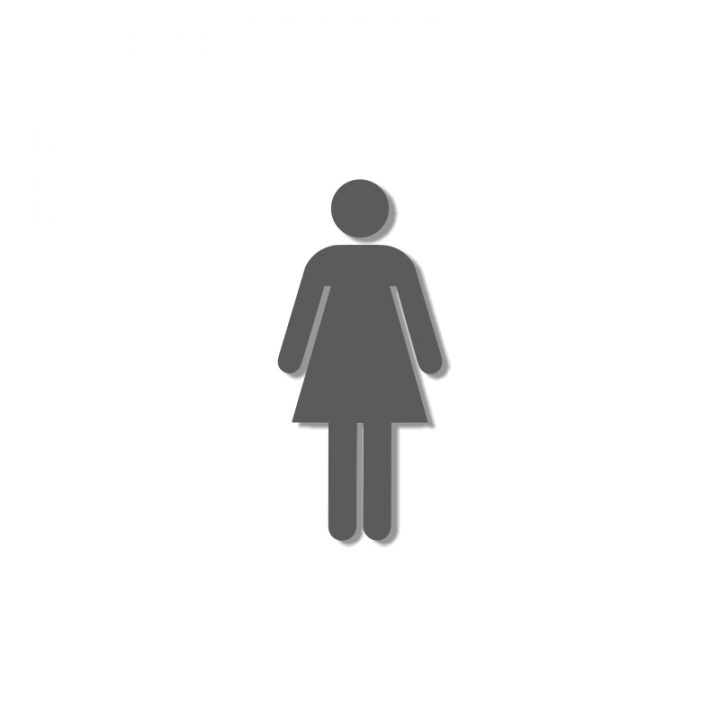Decograv : Pictogramme De Toilette Pour Femme, Gamme Cut. pour Pictogramme Toilette