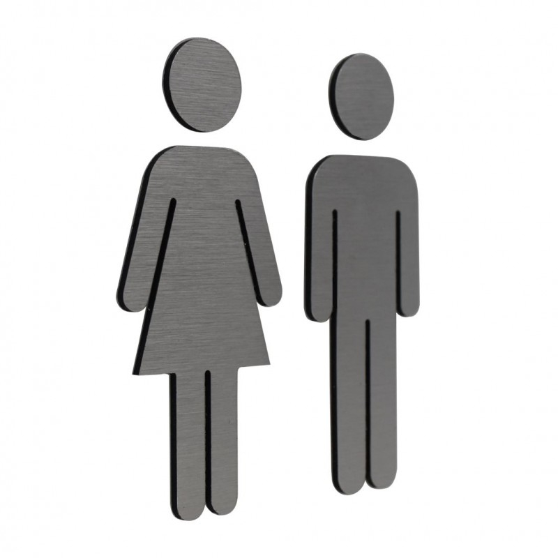Decograv : Pictogramme De Toilette Pour Homme Et Femme à Pictogramme Toilette