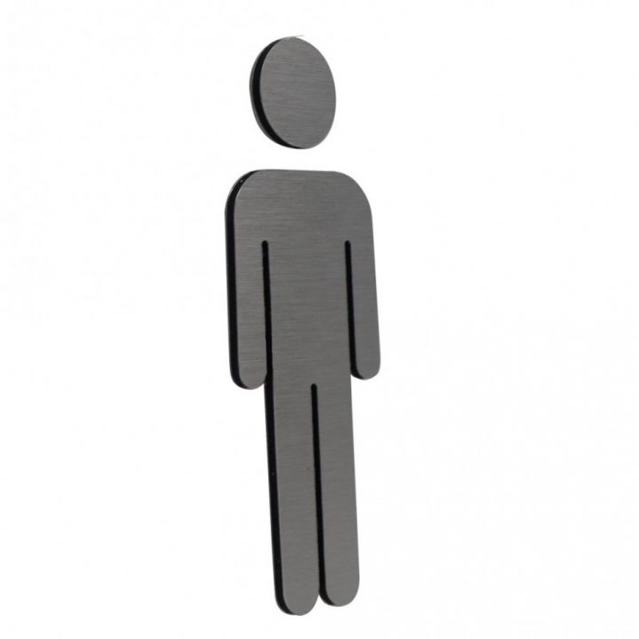 Decograv : Pictogramme De Toilette Pour Homme, Gamme Prestige. destiné Pictogramme Toilette