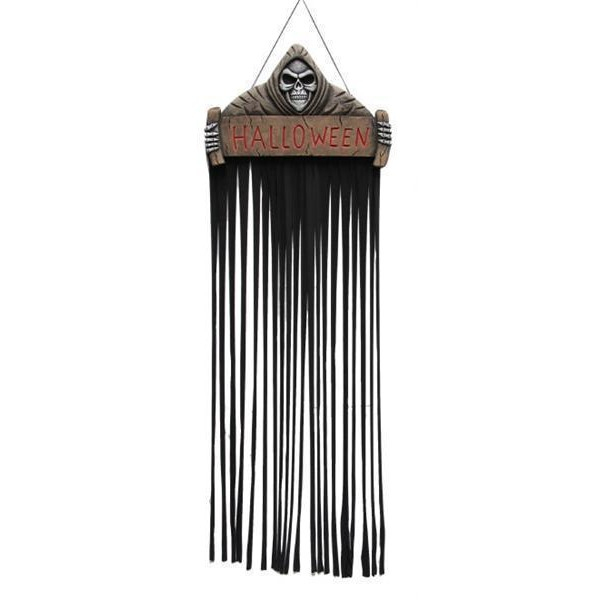 Décoration Halloween – Rideau Skull 200 Cm à Rideau Hauteur 200