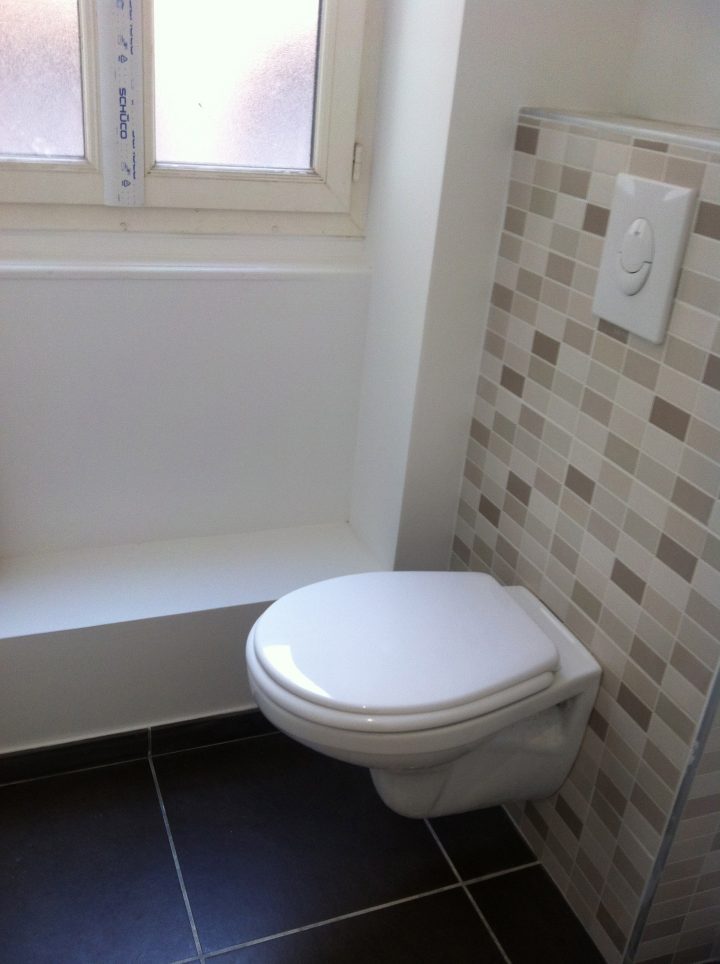 Décoration Wc Suspendu serapportantà Habillage Toilette Suspendu