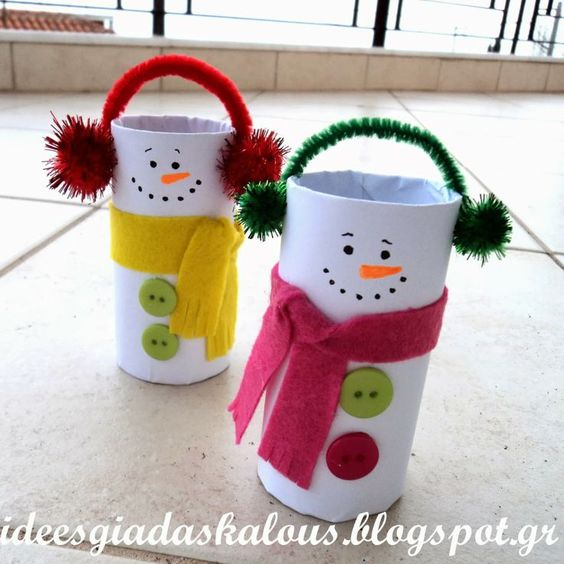 Des Activités Avec Les Enfants Pour Noël | Le Cyber'Mag De à Decoration De Noel Avec Rouleau Papier Toilette