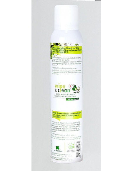 Désodorisant Naturel Wipe &amp; Clean Em Basilic Lecopot avec Désodorisant Toilette Naturel