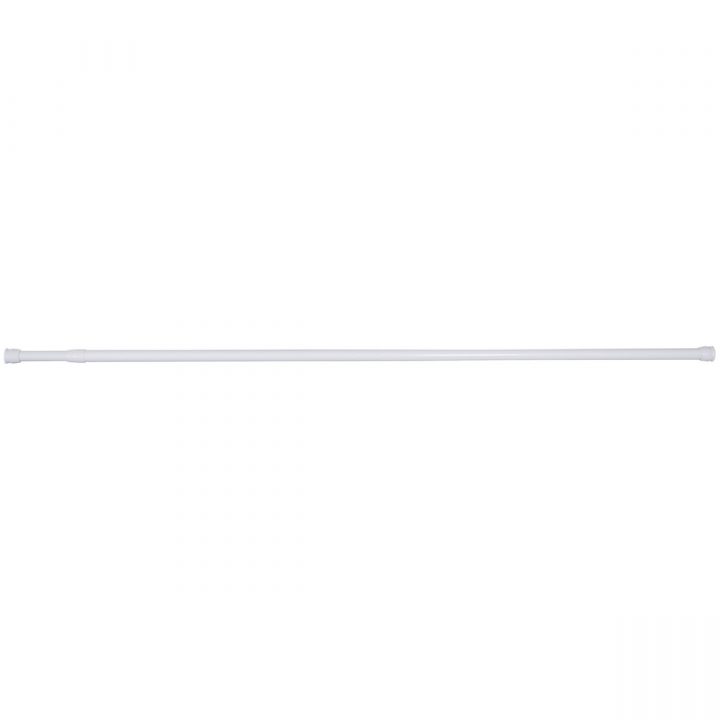 Differnz Round Barre Rideau De Douche 125X220Cm Blanc encequiconcerne Rideau De Douche Hauteur 220