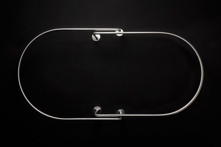 Dispositif De Barres De Rideau De Douche Ovale Plafond encequiconcerne Tringle Rideau Baignoire