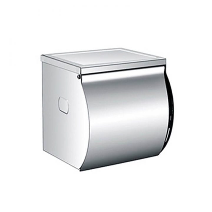 Distributeur De Papier Toilette Chromé Avec Couvercle dedans Distributeur Papier Toilette Design
