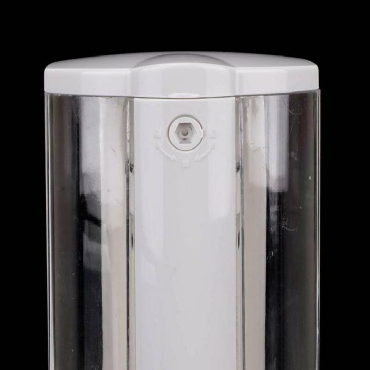 Distributeur De Savon À Verrou Gel Douche Shampooing Salle serapportantà Distributeur De Gel Douche