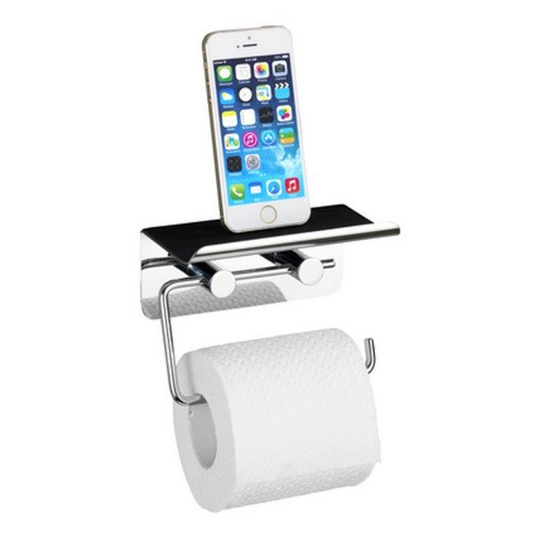 Distributeur Papier Toilette – Support Téléphone dedans Porte Papier Toilette Rouge