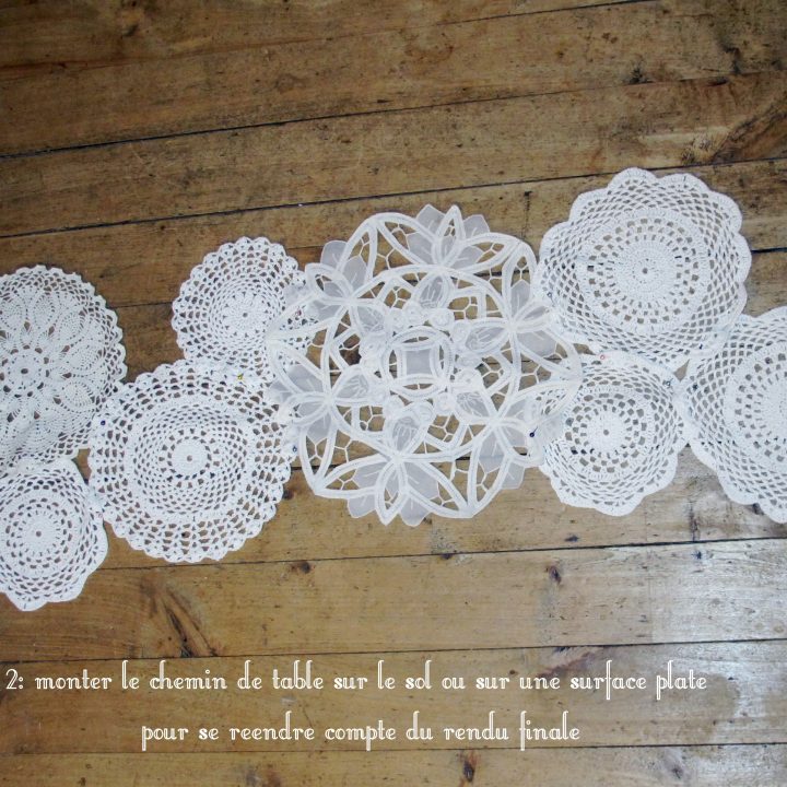 Diy: Chemin De Table Napperon | Mamzel Tutu – Le Blog intérieur Chemin De Table Jetable Gifi