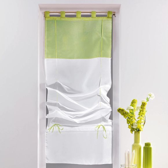 Douceur D'Interieur – Un Store Droit À Passant – Rideau dedans Rideaux Carrefour