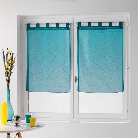 Douceur D'Interieur – Une Paire De Rideau Voilage 60 X 160 à Rideau Voilage Largeur 160 Douceur D'Interieur – Une Paire De Rideau Voilage 60 X 160 à Rideau Voilage Largeur 160