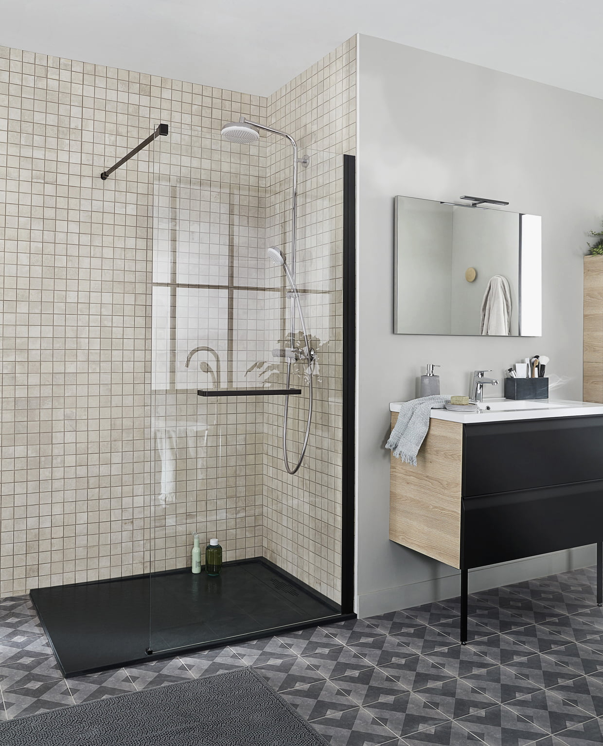 Douche À L'Italienne Déco De Lapeyre intérieur Ikea Douche Italienne