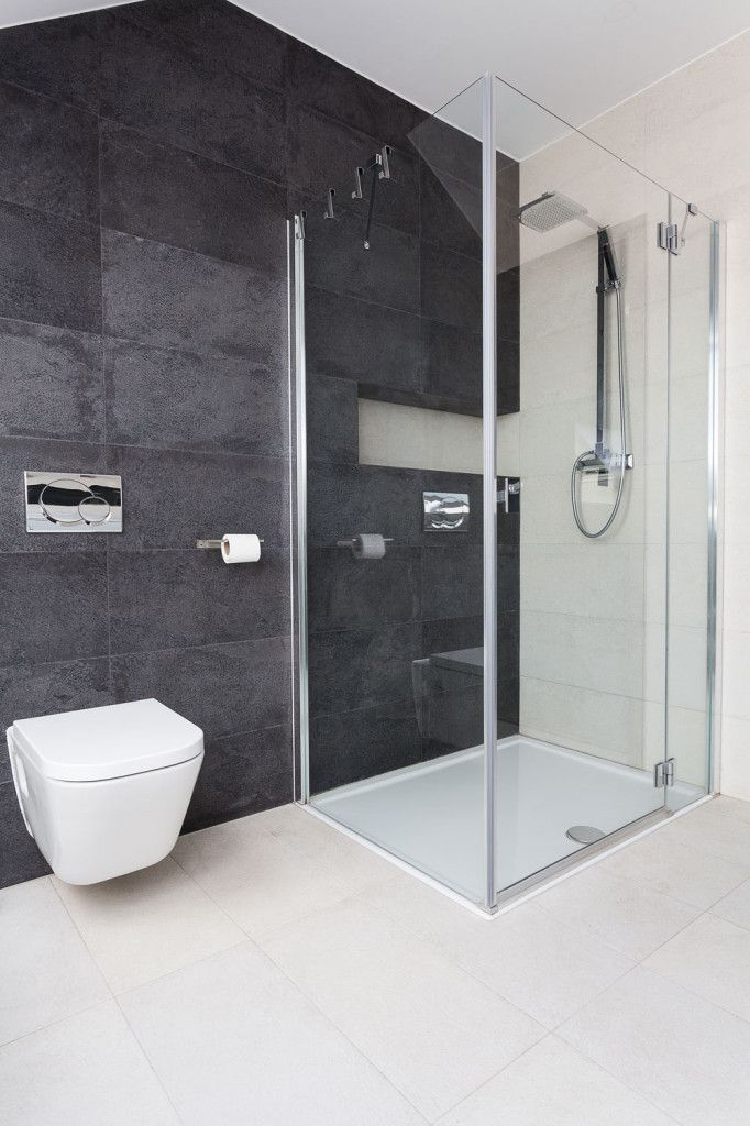 Douche À L'Italienne, Paroi Vitrée, Avec Porte | Douche encequiconcerne Vitre De Douche Italienne