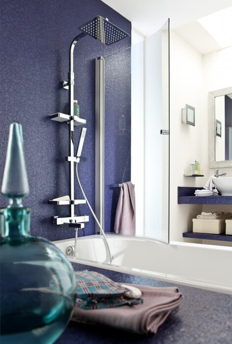 Douche Elle & Lui Avec Robinetterie Thermostatique Bain dedans Colonne De Douche Balneo Douche Elle & Lui Avec Robinetterie Thermostatique Bain dedans Colonne De Douche Balneo