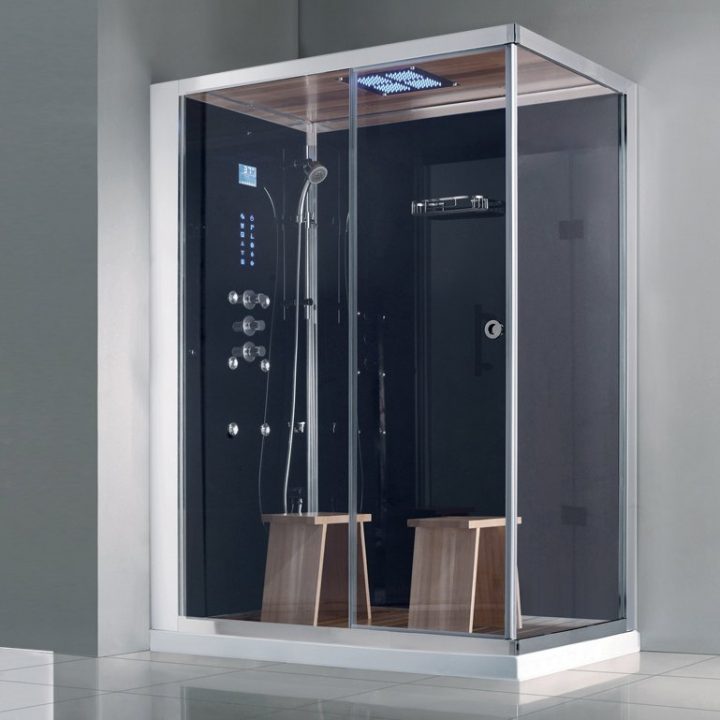 Douche Hammam Miami 150X90Cm à Cabine De Douche Sauna