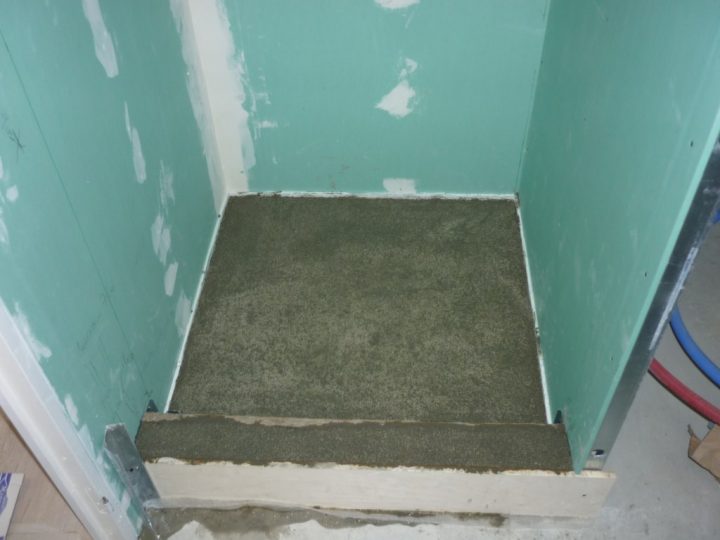 Douche Sur Plancher Bois, La Pose Du Receveur à Douche À L Italienne Sur Plancher Bois Douche Sur Plancher Bois, La Pose Du Receveur à Douche À L Italienne Sur Plancher Bois