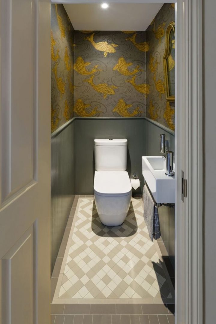#Downstairsloo | Déco Toilettes, Petite Salle De Toilette avec Toilette Sous Escalier