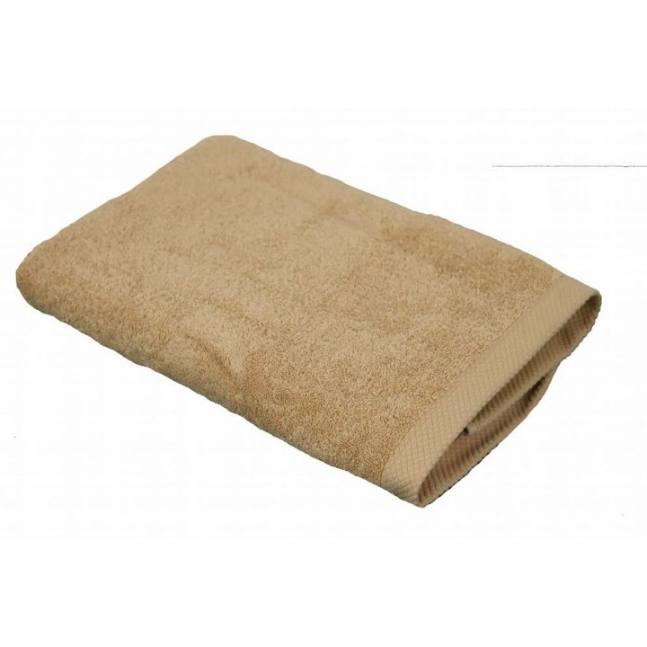 Drap De Douche 70X140 Beige Douceur 600Gr dedans Drap De Douche Personnalisé Drap De Douche 70X140 Beige Douceur 600Gr dedans Drap De Douche Personnalisé