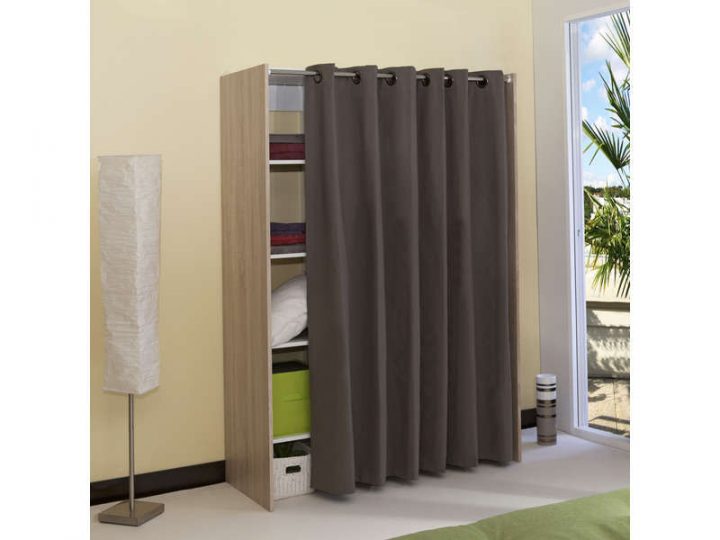Dressing Extensible Rideau Diego – Vente De Dressing à Rideau Occultant Conforama