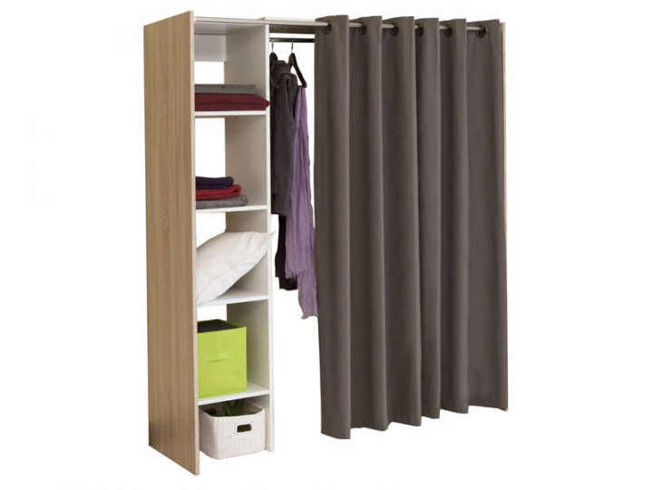 Dressing Extensible Rideau Diego – Vente De Dressing destiné Rideau Pour Penderie