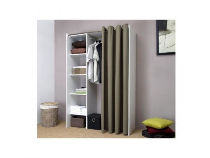 Dressing – Kit Amenagement De Placard Palmer Dressing à Rideau Marron Clair Dressing – Kit Amenagement De Placard Palmer Dressing à Rideau Marron Clair