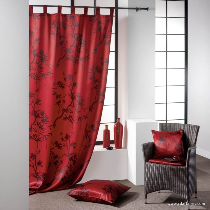 Du Rouge Dans Votre Décoration – Bricobistro à Rideau Parme Et Gris Du Rouge Dans Votre Décoration – Bricobistro à Rideau Parme Et Gris