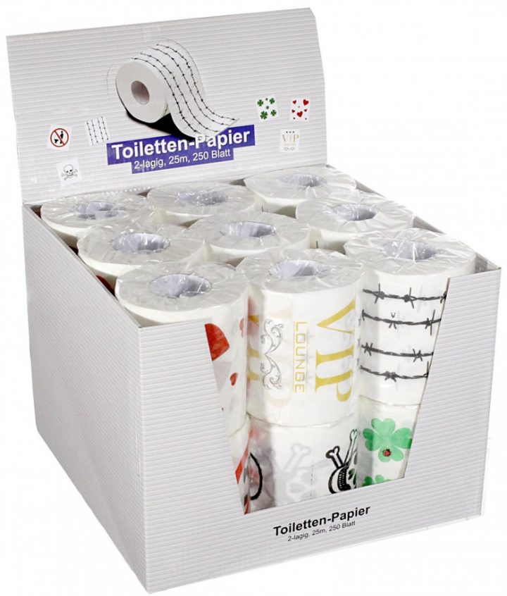 ᐅ Papier-Toilette Avec Motif Achat Pas Cher En Suisse tout Trefle Papier Toilette