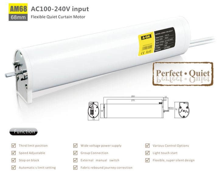 Électrique En Aluminium À Double Rail De Rideau Flexible pour Rideaux Aluminium Electrique