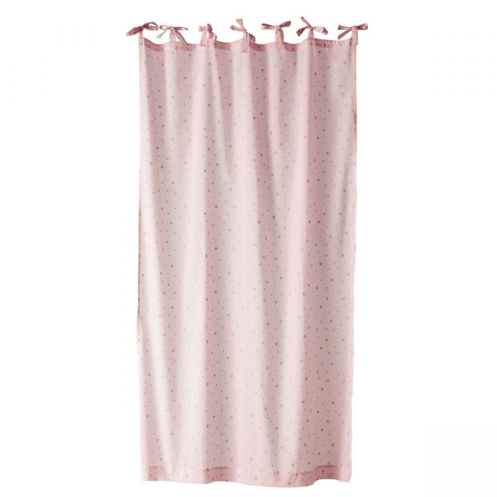 Enfants | Rideaux À Nouettes, Rideau Chambre Bébé Fille encequiconcerne Rideau Enfant Fille