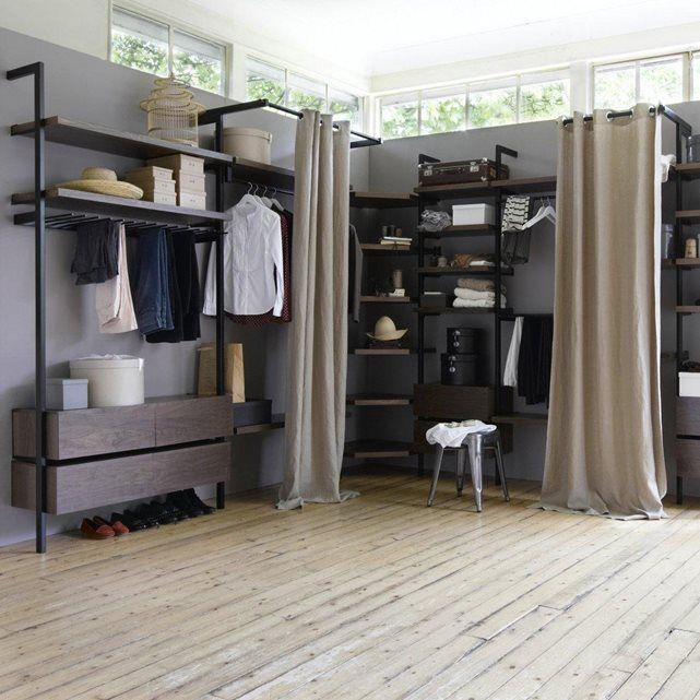 Épinglé Sur H O M E :: Rangements dedans Rideau Pour Penderie