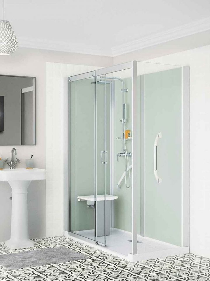 Épinglé Sur Inspiration Salle De Bain intérieur Remplacer Sa Baignoire Par Une Douche À L Italienne