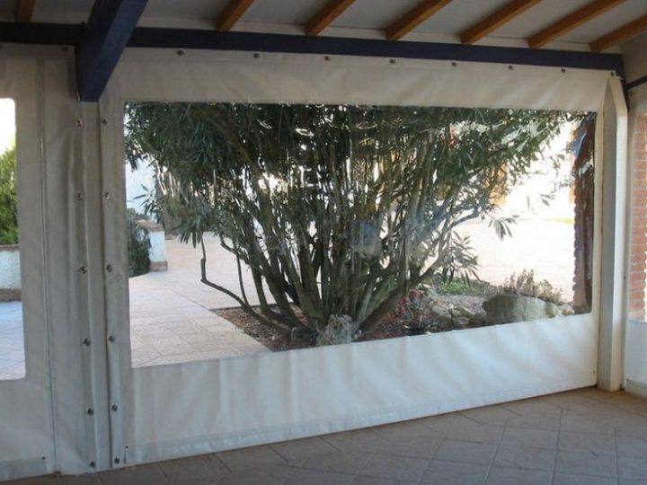 Épinglé Sur Jardin tout Rideau Plastique Transparent Pour Terrasse