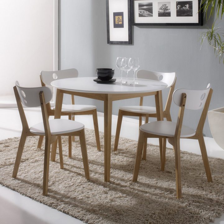 Épinglé Sur Scandinavian Style pour Table De Salle A Manger Ronde Avec Rallonge