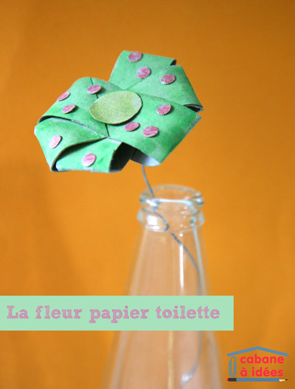 Fabriquez Une Fleur Avec Un Tube De Papier Toilette dedans Fleur En Papier Toilette