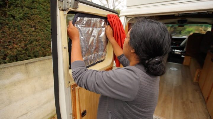 Faire Des Rideaux Isolants Pour Le Van – Tutoriel avec Rideaux Thermiques Isolants