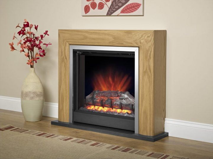 Fausse Cheminée Électrique Diane – Cheminee Passion encequiconcerne Chauffage Electrique Cheminée
