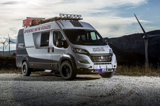Fiat Ducato 4X4 Expedition, Taillé Pour L’aventure intérieur Rideau Isotherme Camping Car Fiat Ducato