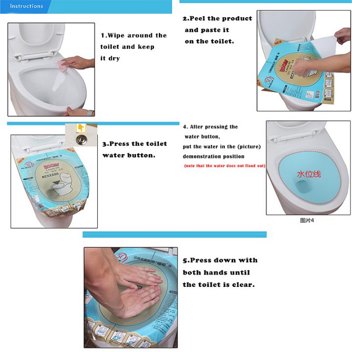 Film De Débouchage Déboucheur De Toilettes Par Pression Wc serapportantà Deboucheur De Toilette