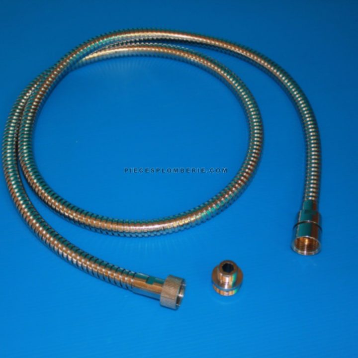 Flexible Universel Démontable Avec Raccord M 15/100 M 15 serapportantà Flexible De Douche Male Femelle