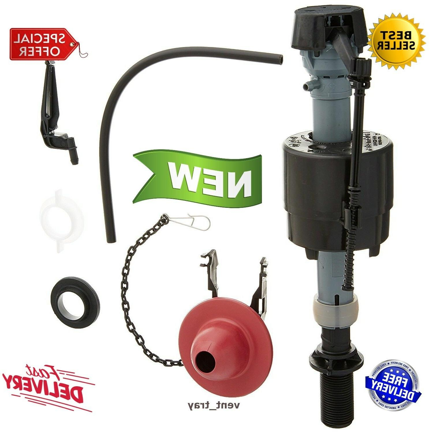 Fluidmaster Complete Toilet Tank Repair Kit Flapper Fill destiné