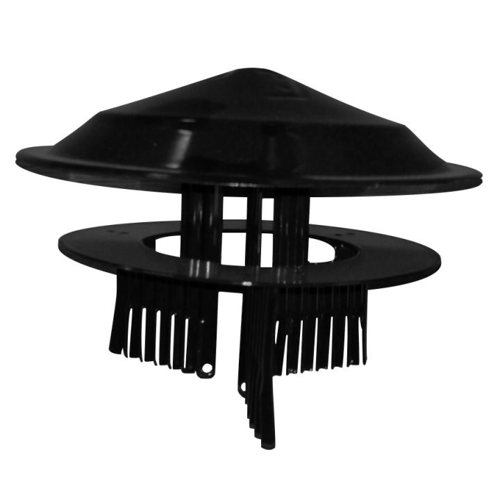 Four À Bois : Chapeau De Cheminee De 150Mm Noir intérieur Chapeau De Cheminée Inox