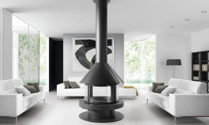 Foyer Aux Granules De Bois – Recherche Google | Cheminée tout Cheminée Centrale Prix