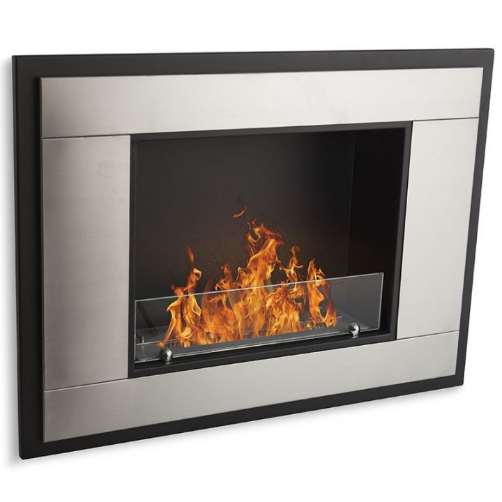Foyer Mural Invivo intérieur Cheminée Bio Ethanol Design