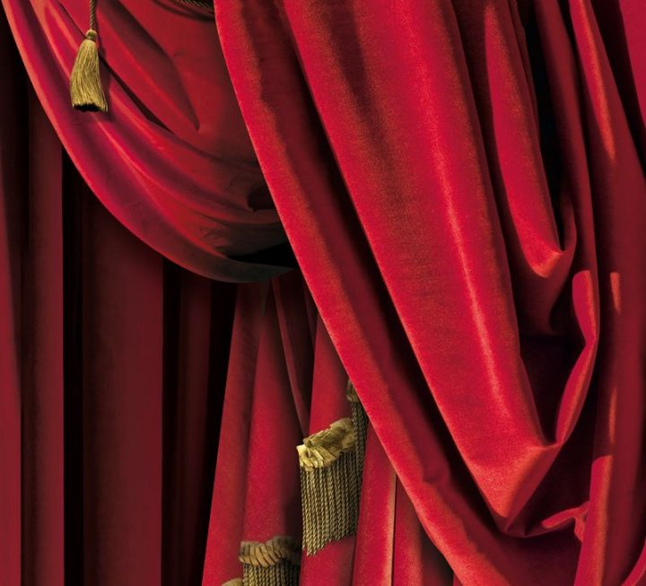 French Trompe L'Oeil Wallpaper By Christophe Koziel dedans Rideau De Theatre
