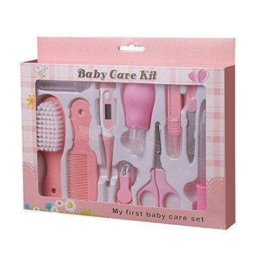 Fygood Kit De 10Pcs Trousse De Toilette Bébé Hygiène serapportantà Kit De Toilette Bébé